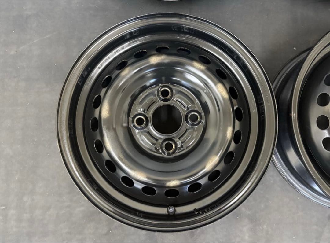 ホンダ純正スチールホイール　14インチ 4.5J 4H PCD100