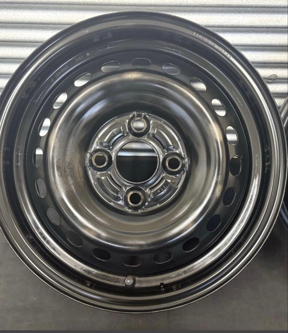 ホンダ純正スチールホイール　14インチ 4.5J 4H PCD100
