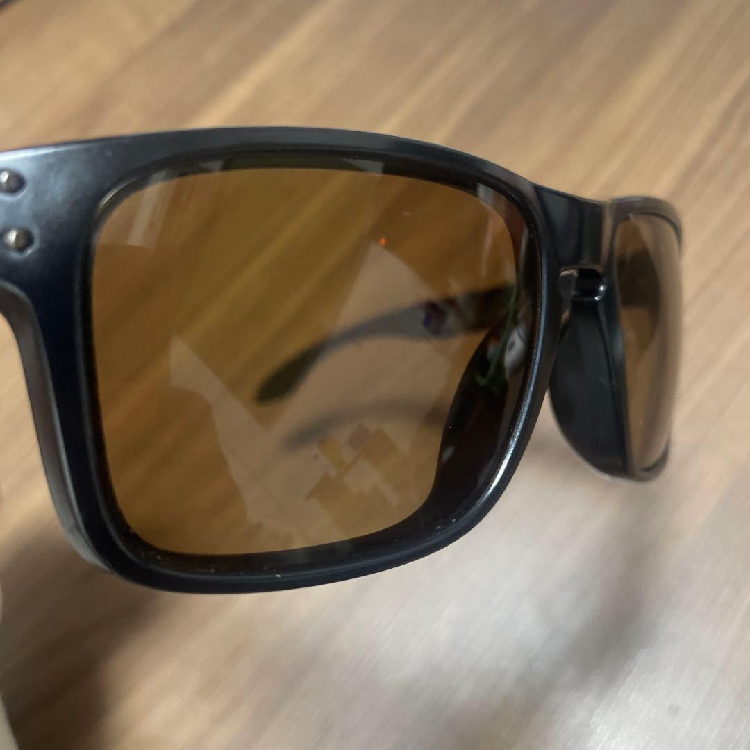 偏光DB仕様OAKLEY9244ライトブラウンHOLBROOKホルブルック07