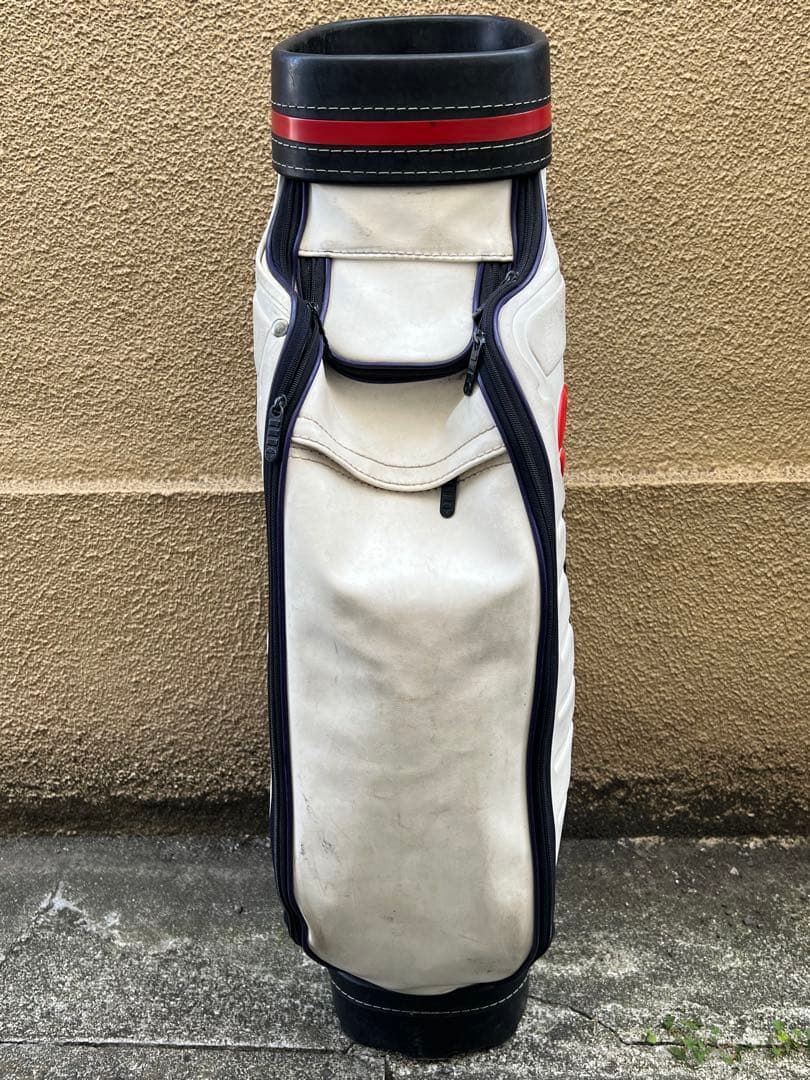 Taylor Made キャディバッグ 白/黒/赤/紫　ビンテージ　オールド