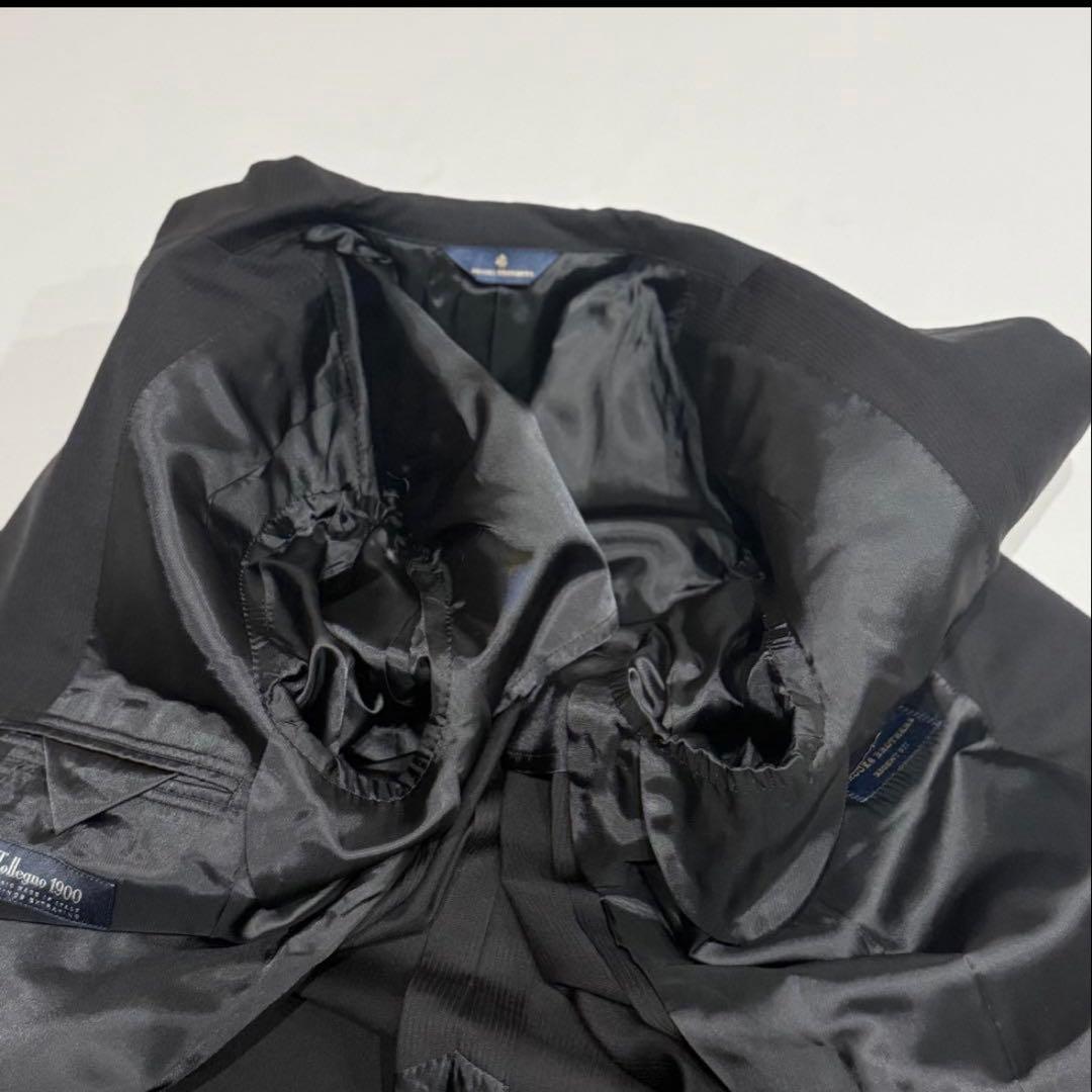 極美品 近年 ブルックスブラザーズ セットアップ スーツ 黒 ウール ブラック