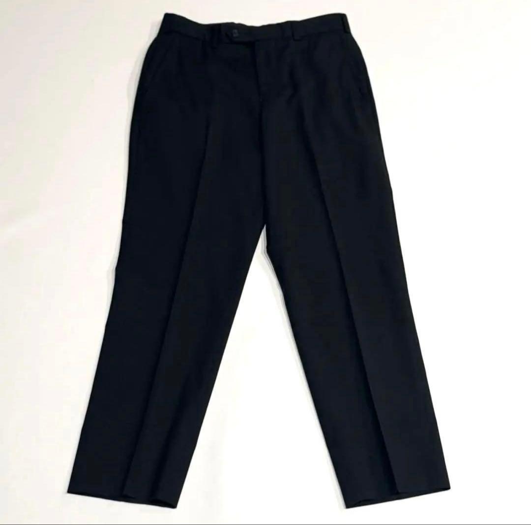 極美品 近年 ブルックスブラザーズ セットアップ スーツ 黒 ウール ブラック