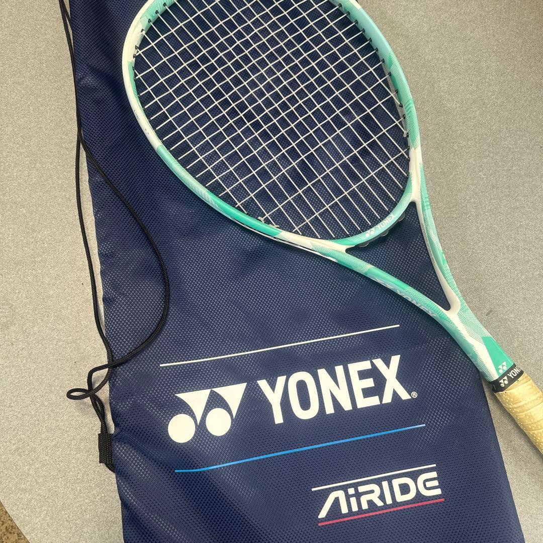 【美品】テニスラケット(軟式)ヨネックスAIRIDE 2025年モデル