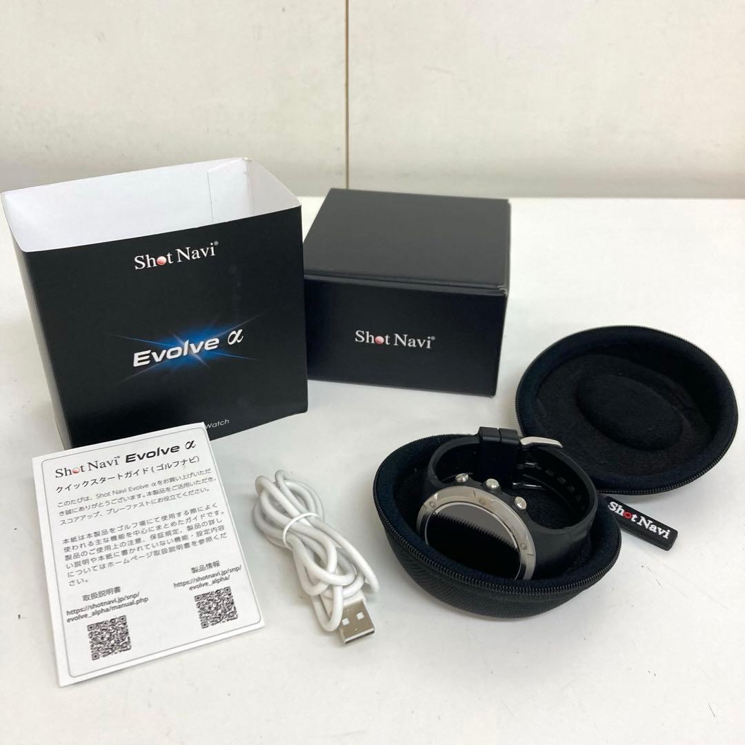 B131-37 Shot Navi Evolve α ゴルフGPSウォッチ