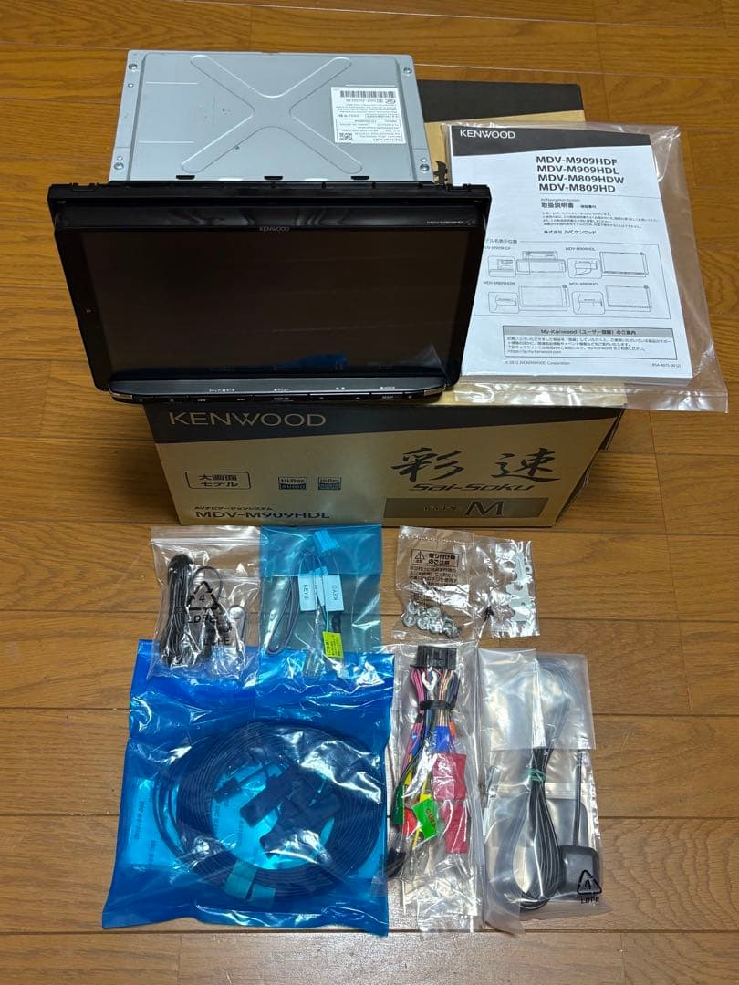 KENWOOD MDV-M909HDL ケンウッド 彩速 9インチ カーナビ