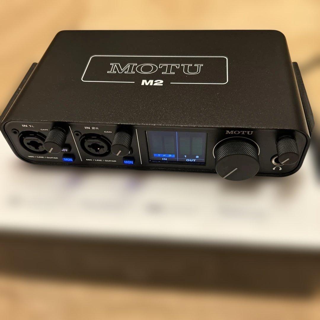 《美品》オーディオインターフェース　MOTU M2 動作確認済み