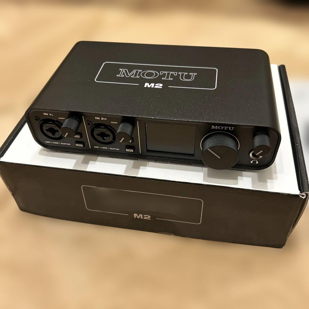 《美品》オーディオインターフェース　MOTU M2 動作確認済み