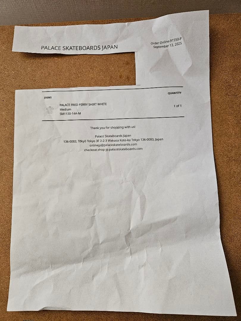 トップス PALACE FRED PERRY SHIRT WHITE