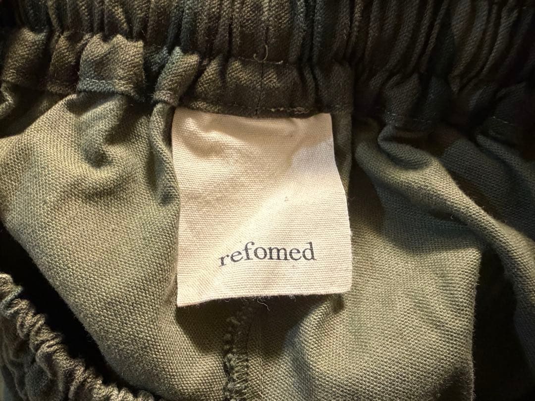 【期間限定値下げ】refomed_\"KINCHAKU\" CAMO TRUNKS