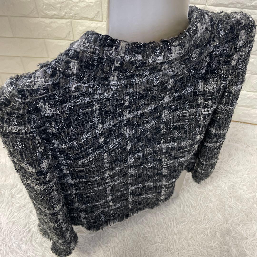 DOLCE&GABBANA/ドルチェ&ガッパーナ、ツィードジャケット、軽量、36