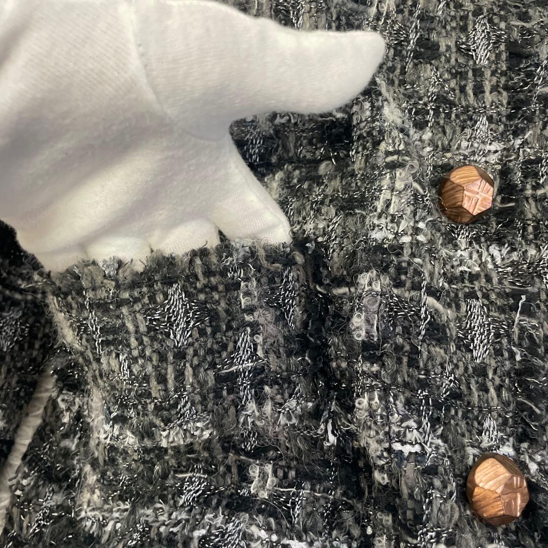 DOLCE&GABBANA/ドルチェ&ガッパーナ、ツィードジャケット、軽量、36