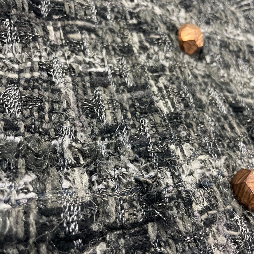 DOLCE&GABBANA/ドルチェ&ガッパーナ、ツィードジャケット、軽量、36