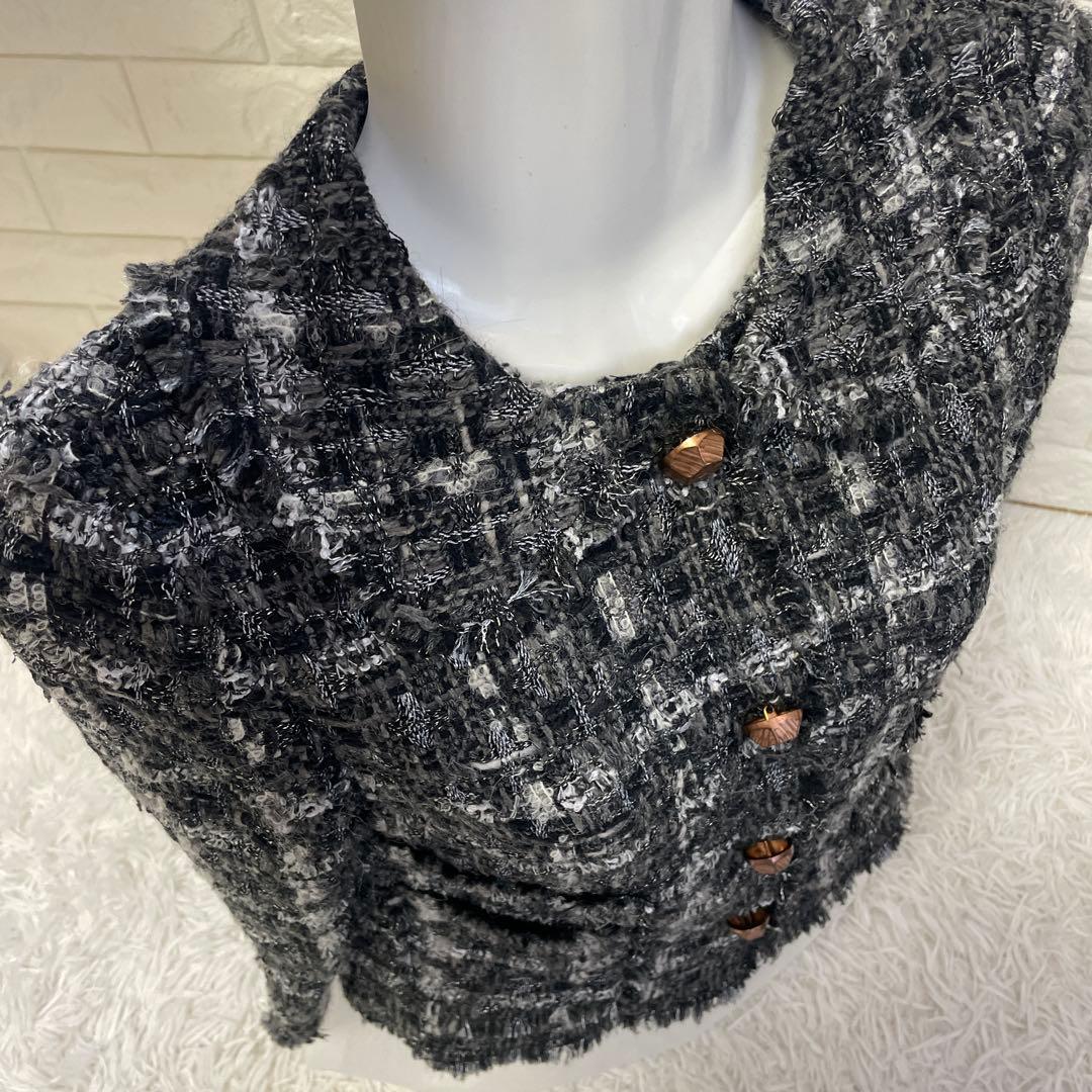 DOLCE&GABBANA/ドルチェ&ガッパーナ、ツィードジャケット、軽量、36