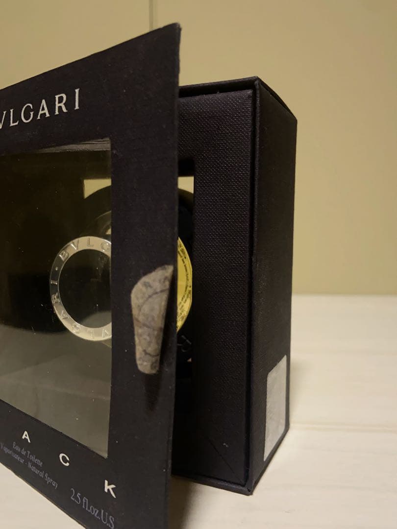 ブルガリ　ブラック　オードトワレ　75ml 箱付き　廃盤品　ほぼ未使用