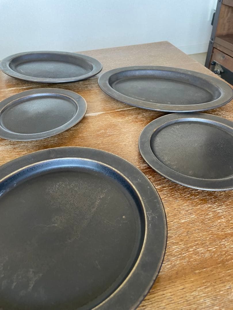 【完売商品】エイシェントポタリー プレートセット