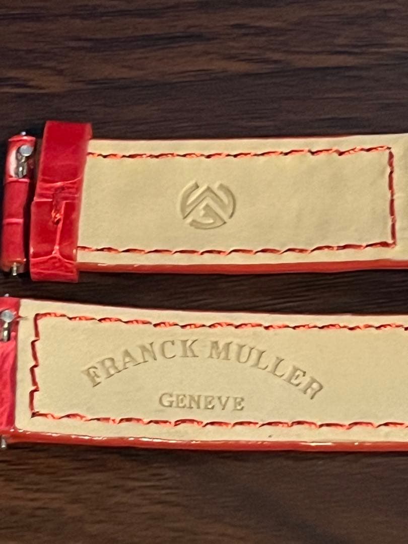 やすです。FRANCK MULLER ロングアイランドレザーベルト 未使用