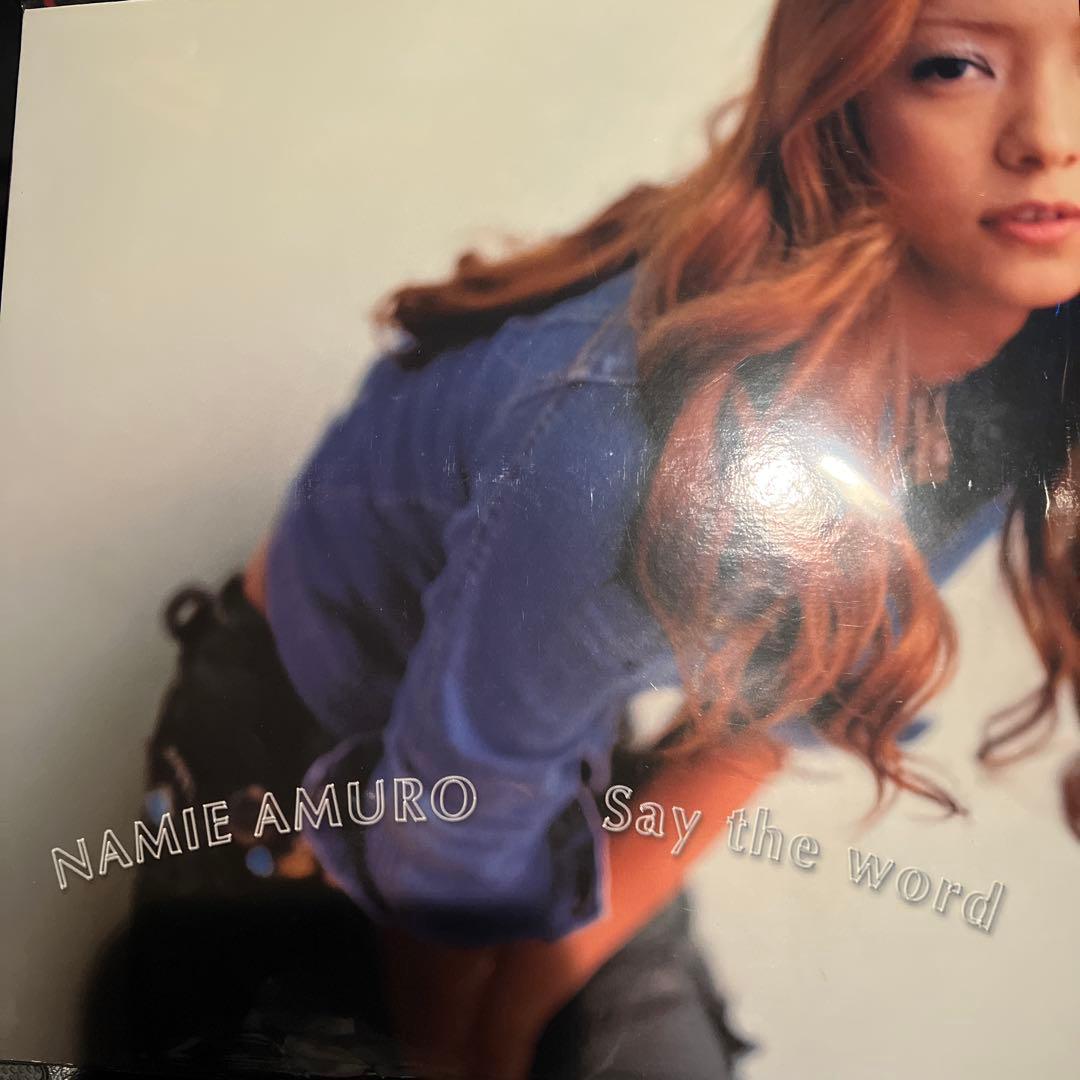 美品SAY THE WORD NAMIE AMURO 安室奈美恵レコードアナログ