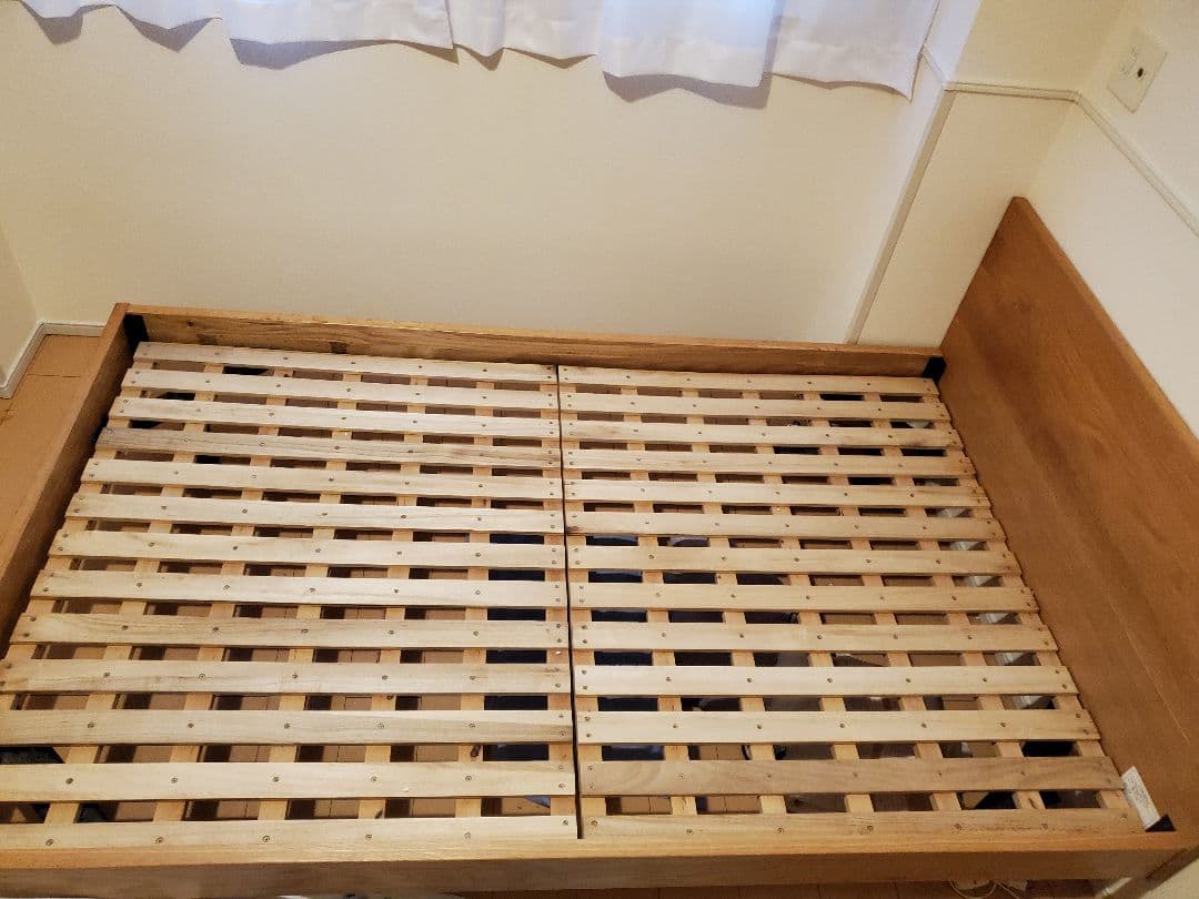 無地良品　ベッドフレーム　セミダブル