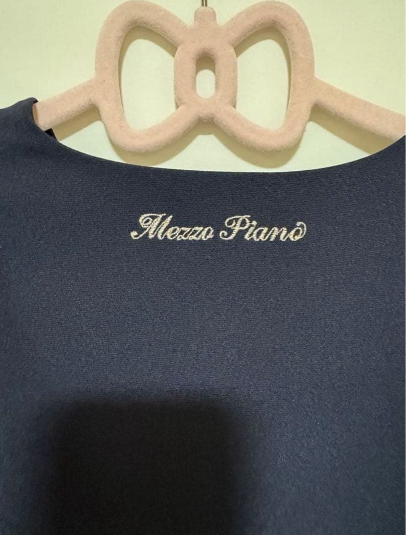 新品　メゾピアノ　裾スカラップジャケット 花　リボン　フォーマル　タグ付き