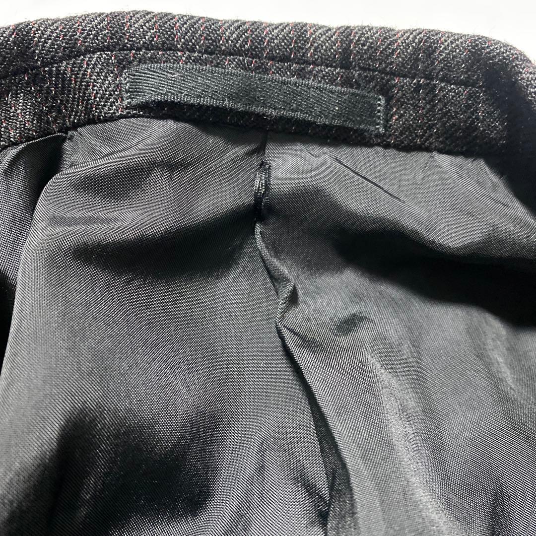 田中期　コムデギャルソンオム　セットアップ　ストライプ　メンズS ダークグレー