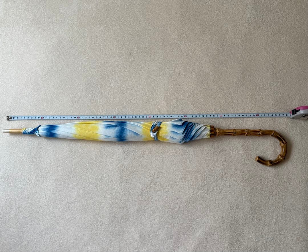 京都 老舗「藤井絞り」完売品 麻100% UV加工 美品 すぐに匿名発送します