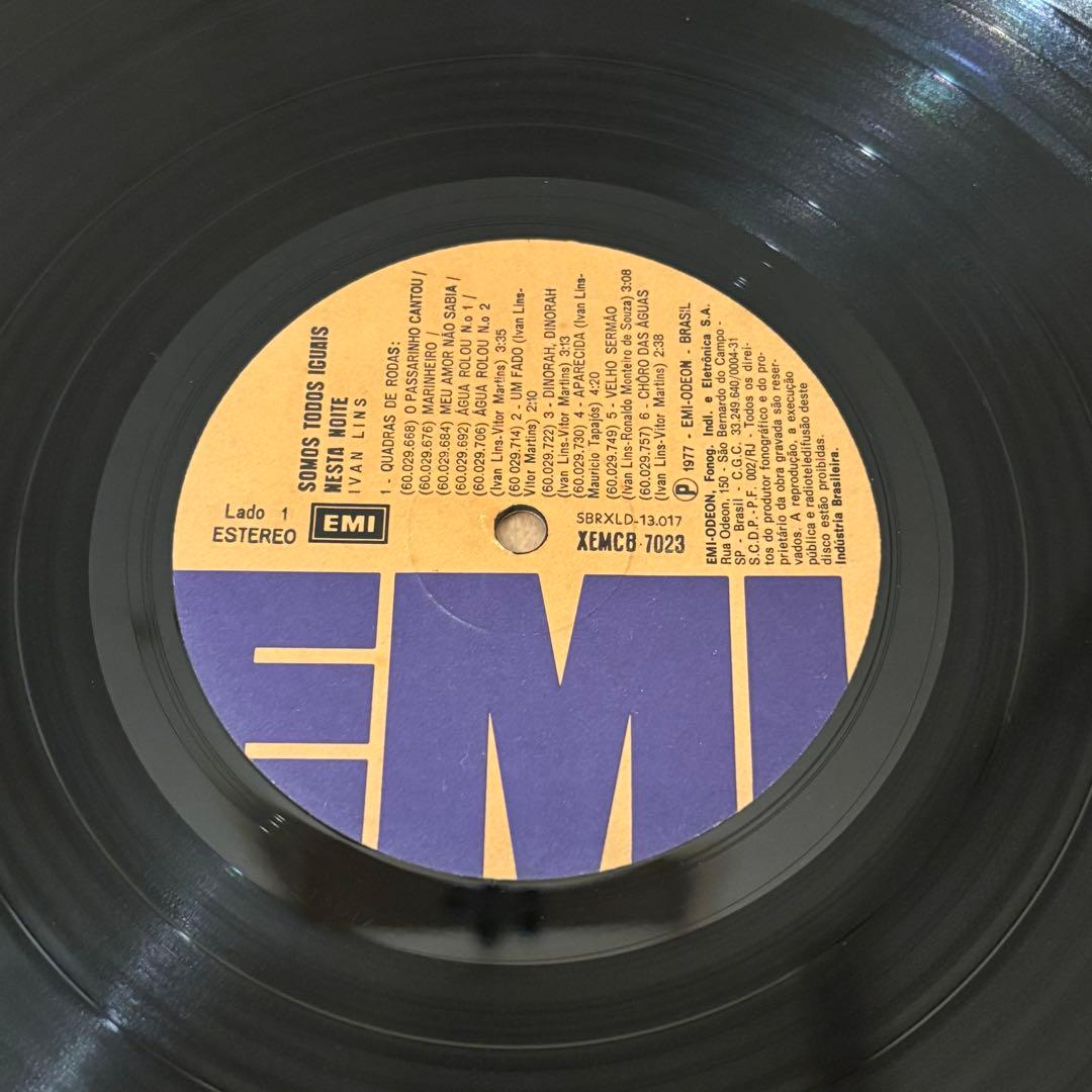 レコード Ivan Lins Somos Todos レアグルーヴ ジャズ