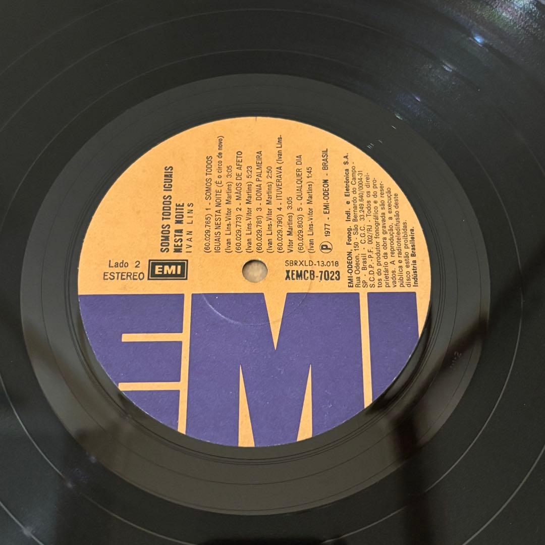 レコード Ivan Lins Somos Todos レアグルーヴ ジャズ
