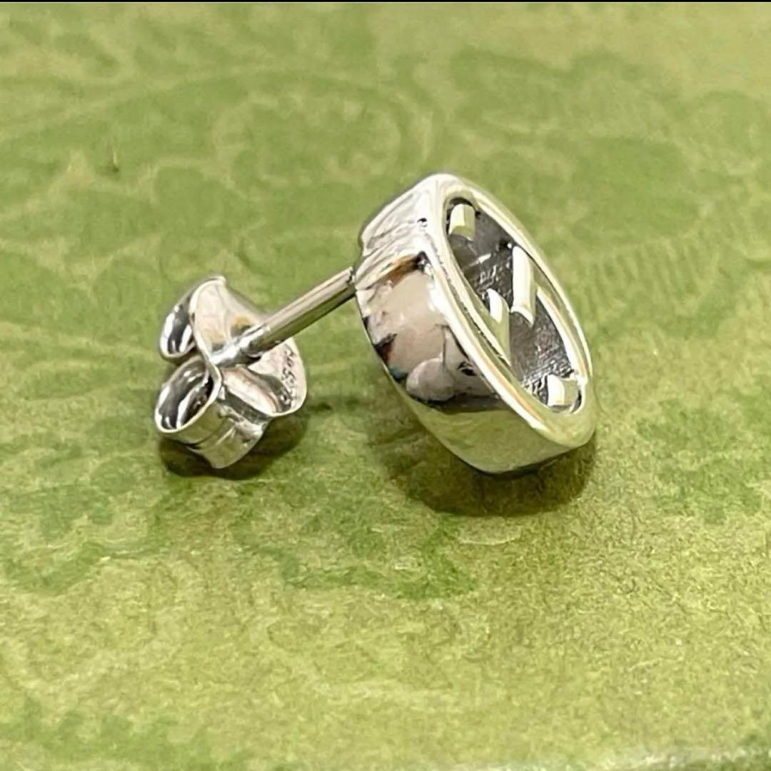 【極美品】グッチ　インターロッキングGGピアス片耳 メンズ/レディース