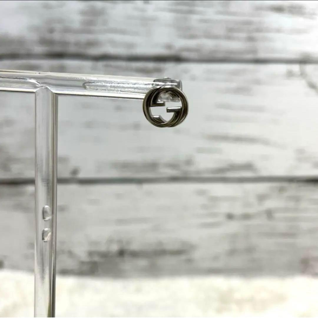 【極美品】グッチ　インターロッキングGGピアス片耳 メンズ/レディース