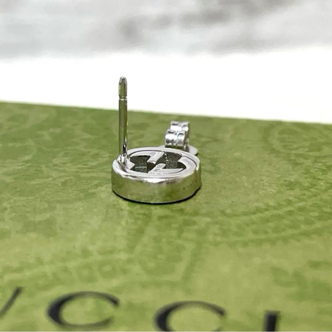 【極美品】グッチ　インターロッキングGGピアス片耳 メンズ/レディース