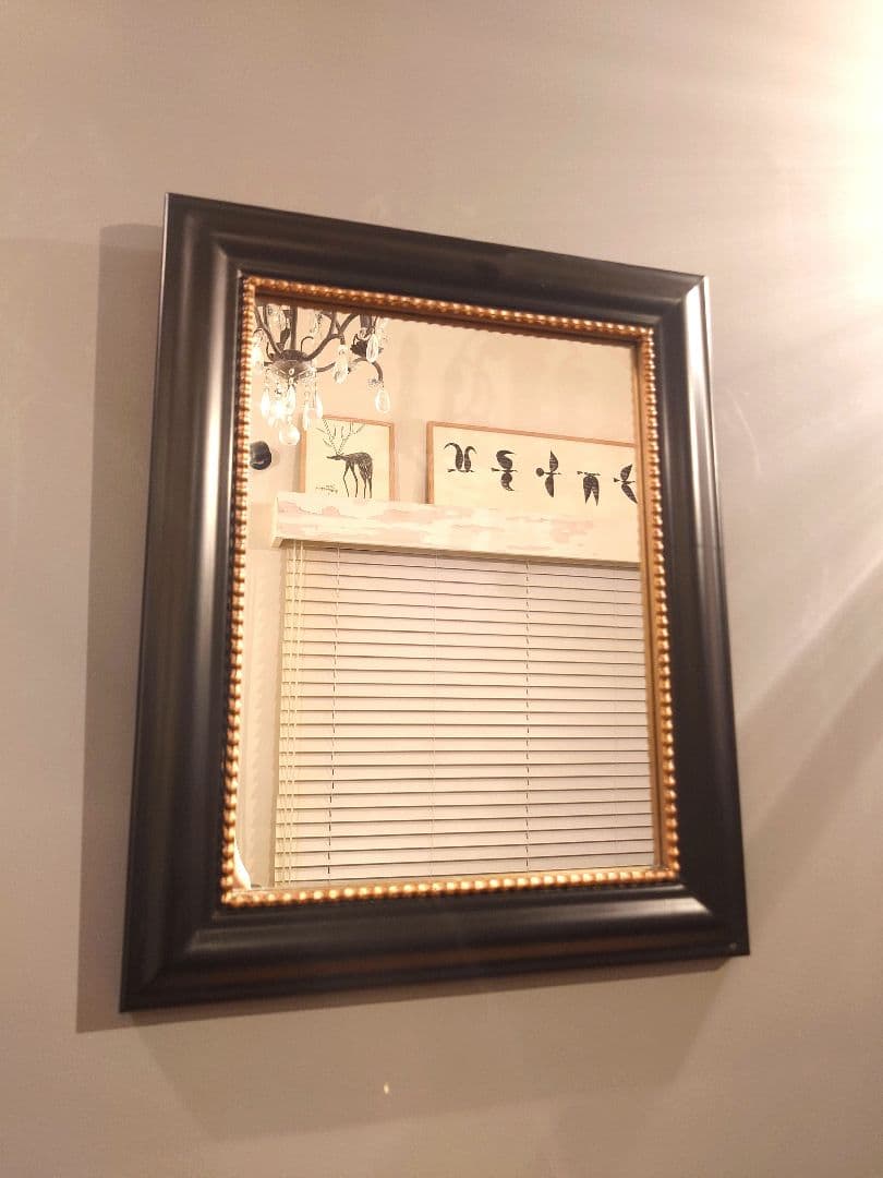 サラグレース　ミラー　ブラック×ゴールド