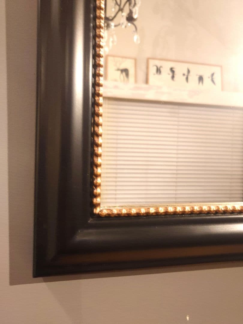 サラグレース　ミラー　ブラック×ゴールド