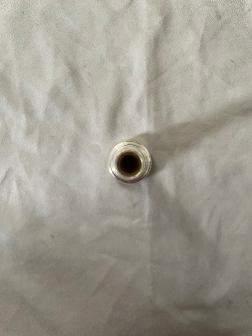 【レア】Bach バック 1X トランペット マウスピース 銀メッキ｜ほぼ未使用