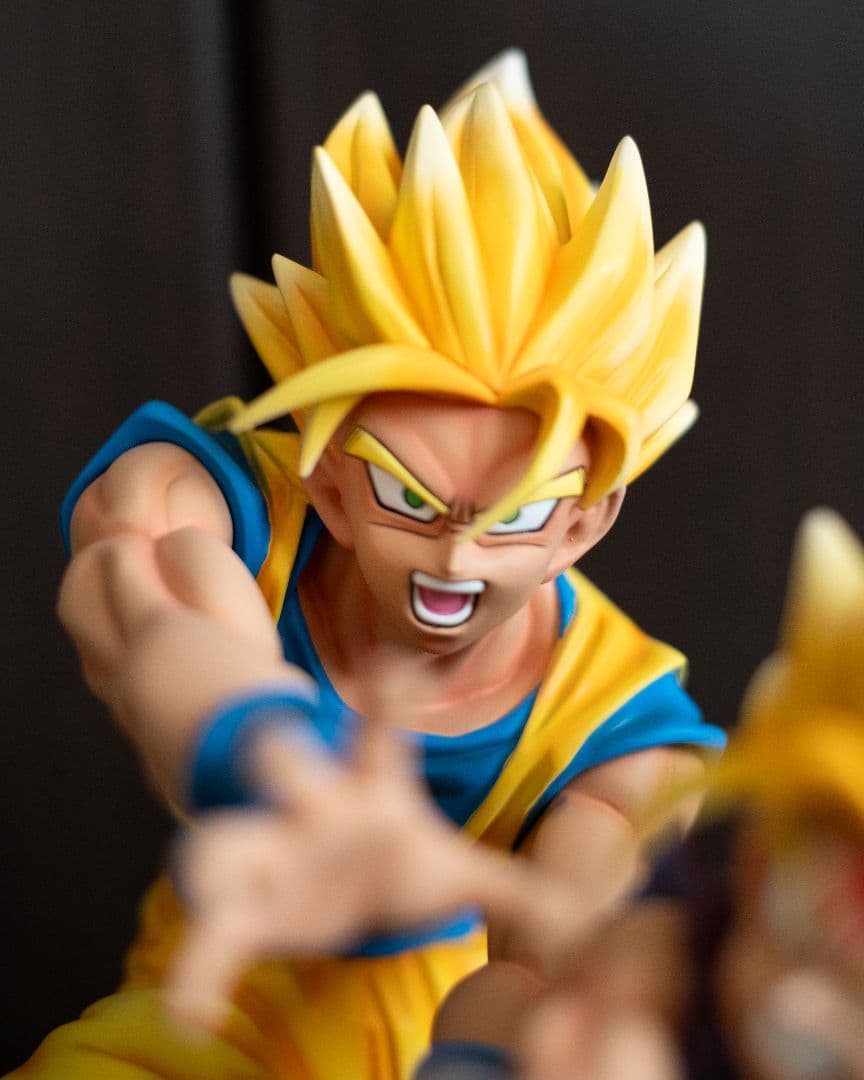 親子かめはめ波 ガレージキット シリアルカード付き