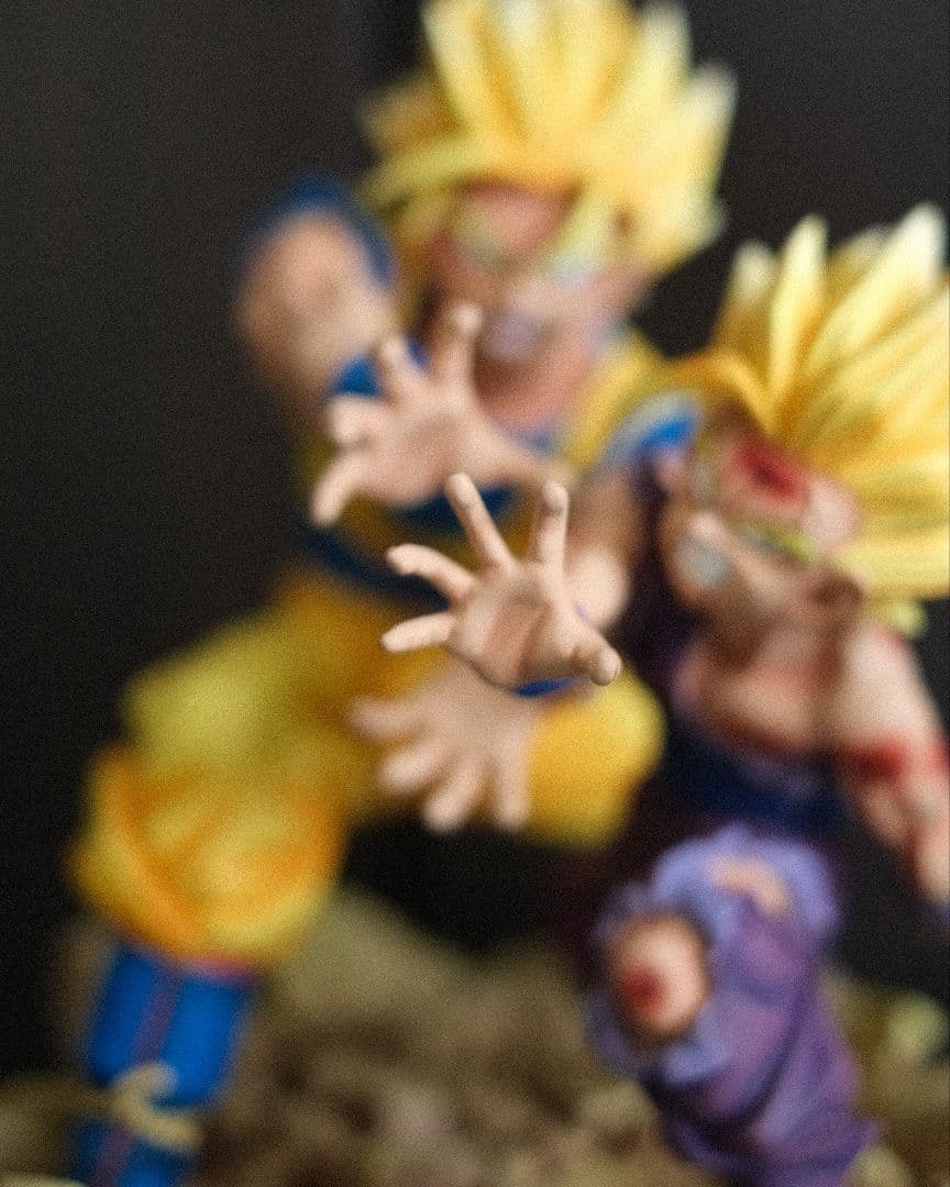 親子かめはめ波 ガレージキット シリアルカード付き