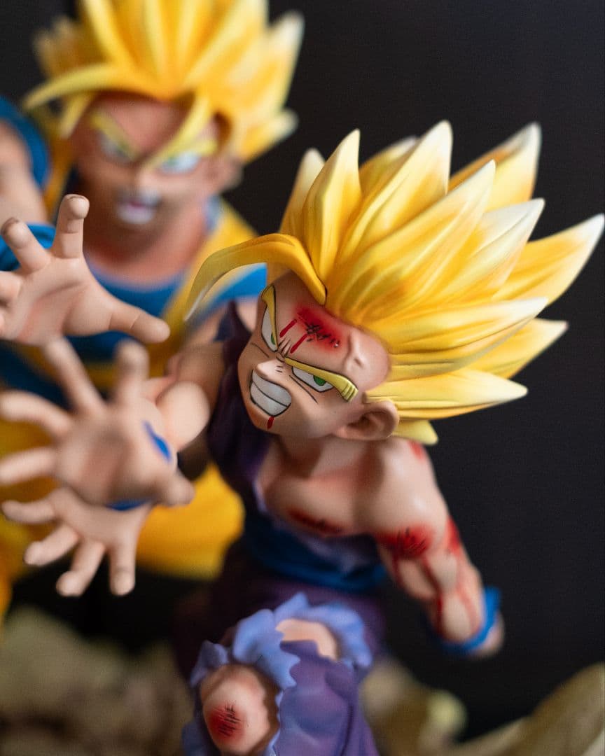 親子かめはめ波 ガレージキット シリアルカード付き