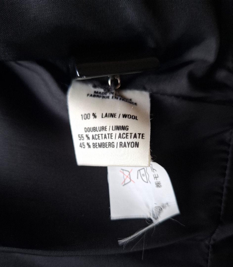 最終値下げ　極美品、希少 PAULEKA ブラック コート サイズ38