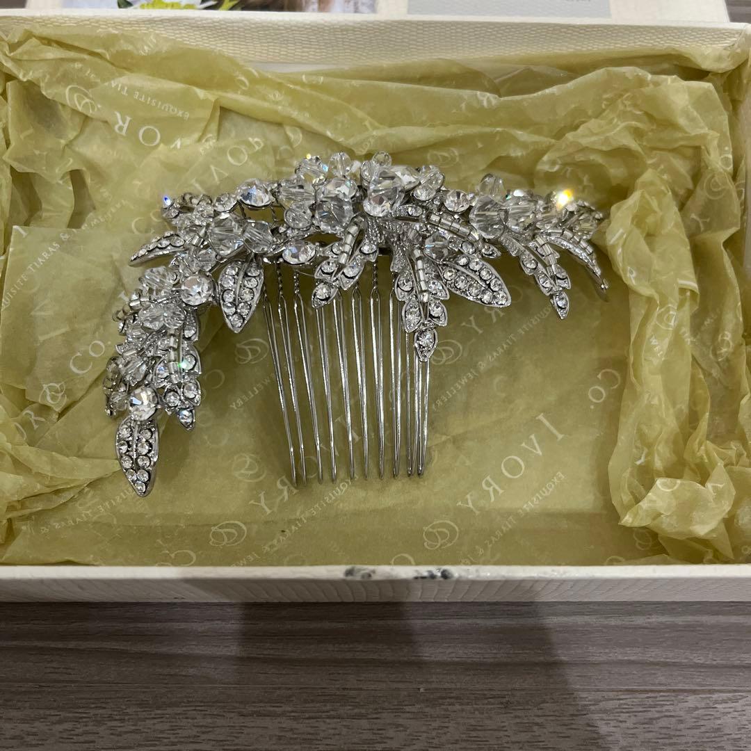 ヘアアクセサリー ivory&co saskia