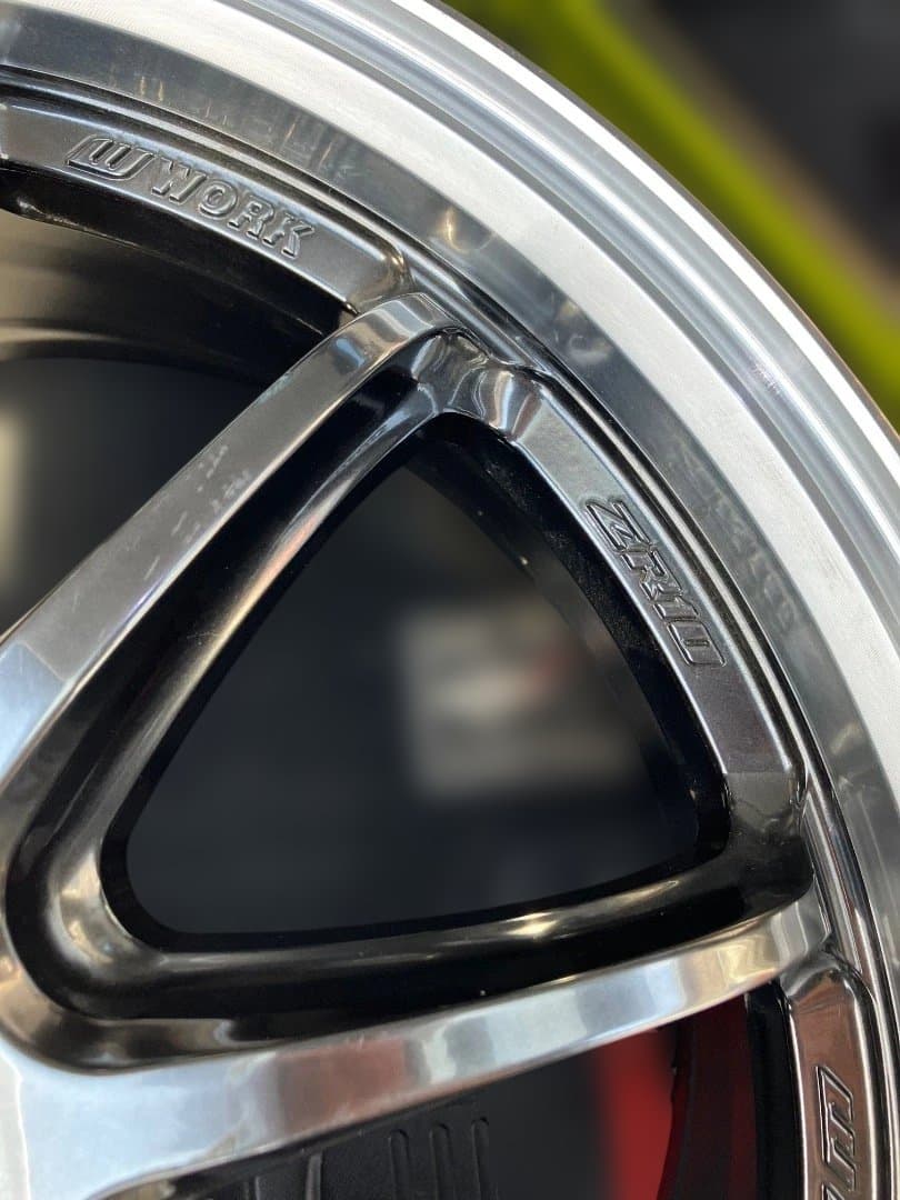 work ワークエモーション　ZR10 17インチ　114.3 2本