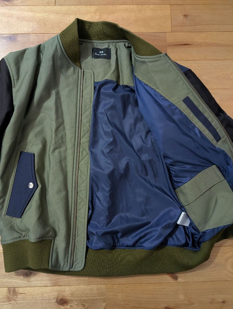 PS Paul Smith　ミックスアップ　ミリタリージャケット　MA-1
