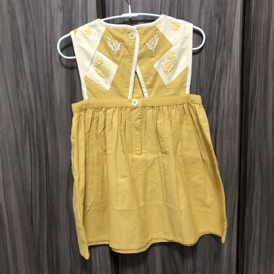 ワンピース apolina / Bibi Panelled Pinafore - Honey