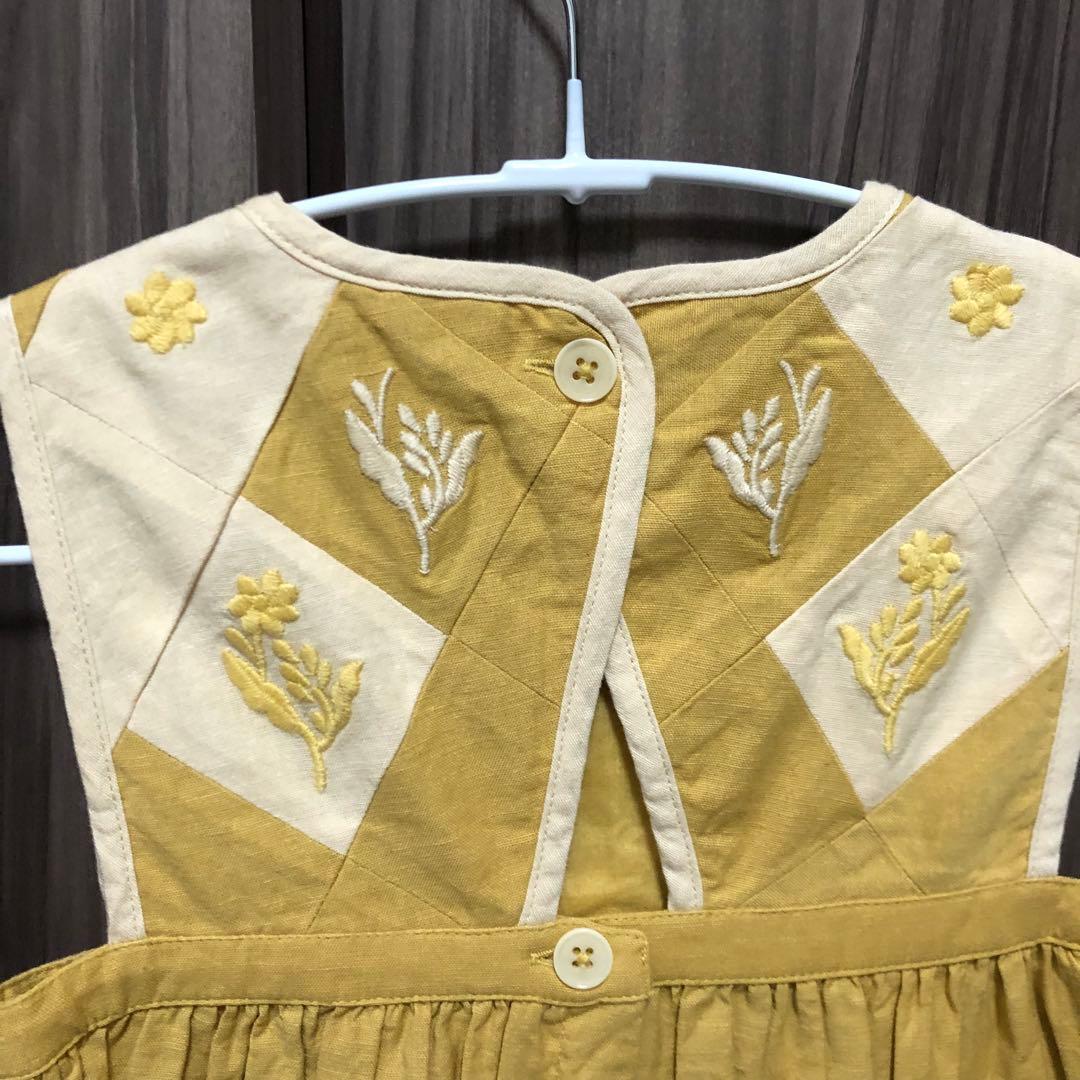 ワンピース apolina / Bibi Panelled Pinafore - Honey