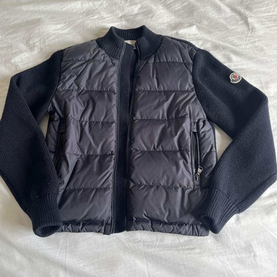 MONCLER ネイビーパディングジャケット 10歳