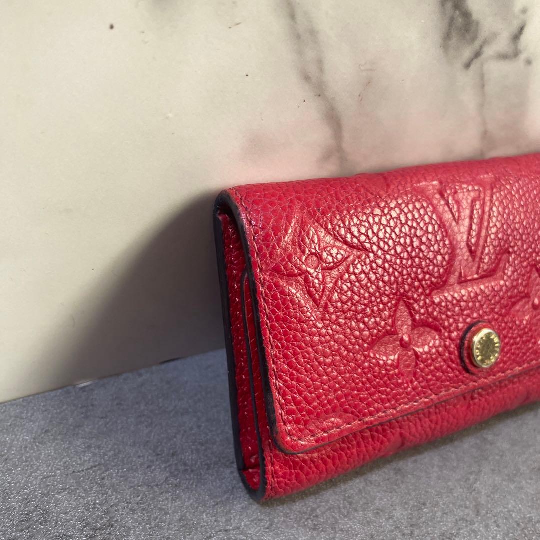 ✨箱付き✨モノグラム アンプラント ミュルティクレ６ キーケース　赤