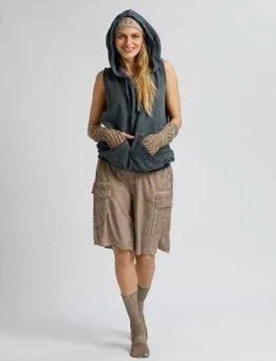 【新品】salsation サルセーション フーディ ブルーデニム XS