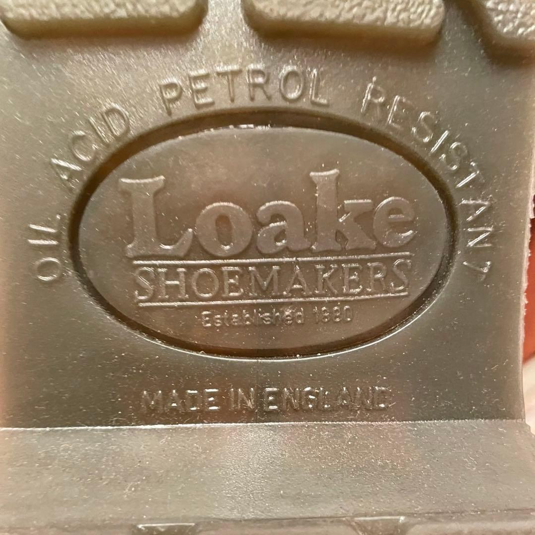 ローク Loake ガラスレザーシューズ