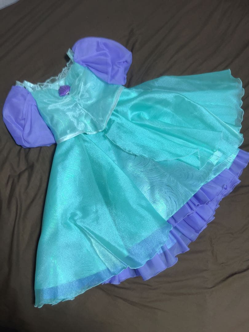 新品未使用タグ付き！ビビディバビディブティック アリエル ドレス 100cm