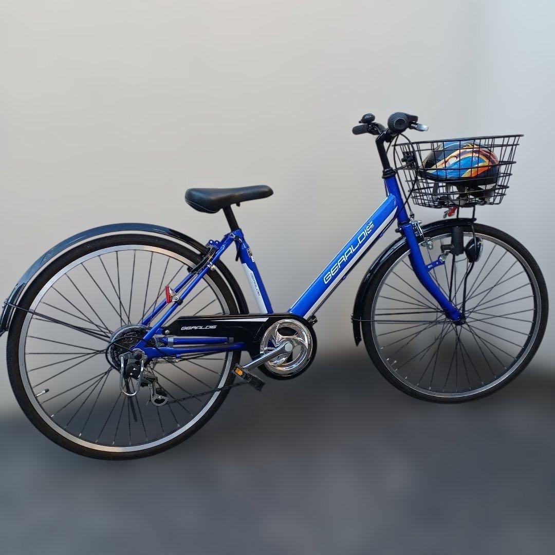 【直接引渡】ジェラルディ子供用自転車 24インチ&ヘルメット