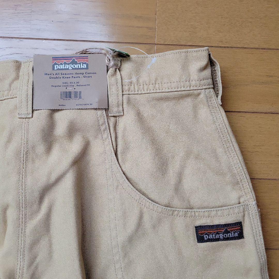 パタゴニア メンズ・オールシーズンズ・ダブル・ニー・パンツ サイズ30 カーキ色