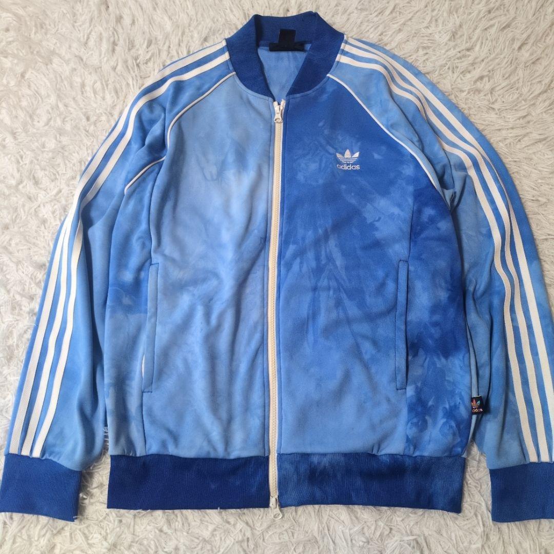 アディダス　ファレルウィリアムズコラボ　トラックジャケット　タイダイ　サイズXO